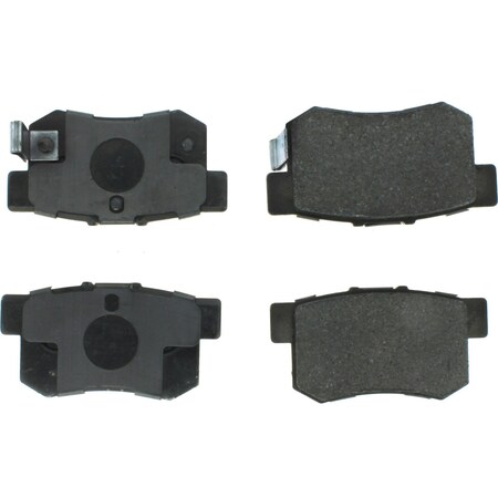 Centric Posi Quiet Extended Wear Brake Pads with Shims and Hardware , Posi Quiet 106.05371